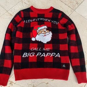Big papa Santa Christmas sweater